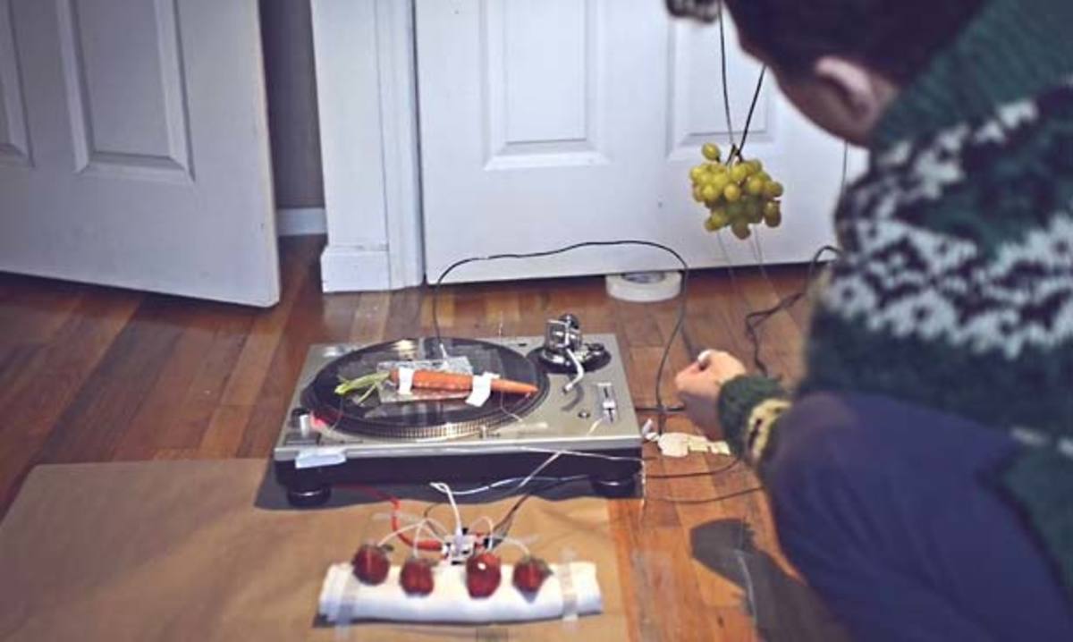 Watch: Some Guy Play "Teardrop" by Massive Attack with Vegetables. No Really.