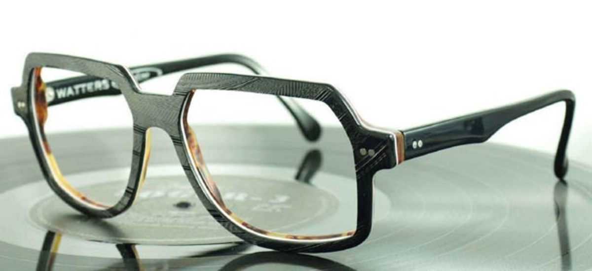 Vinylize—Old Vinyl Records Turned Into Eyewear Frames