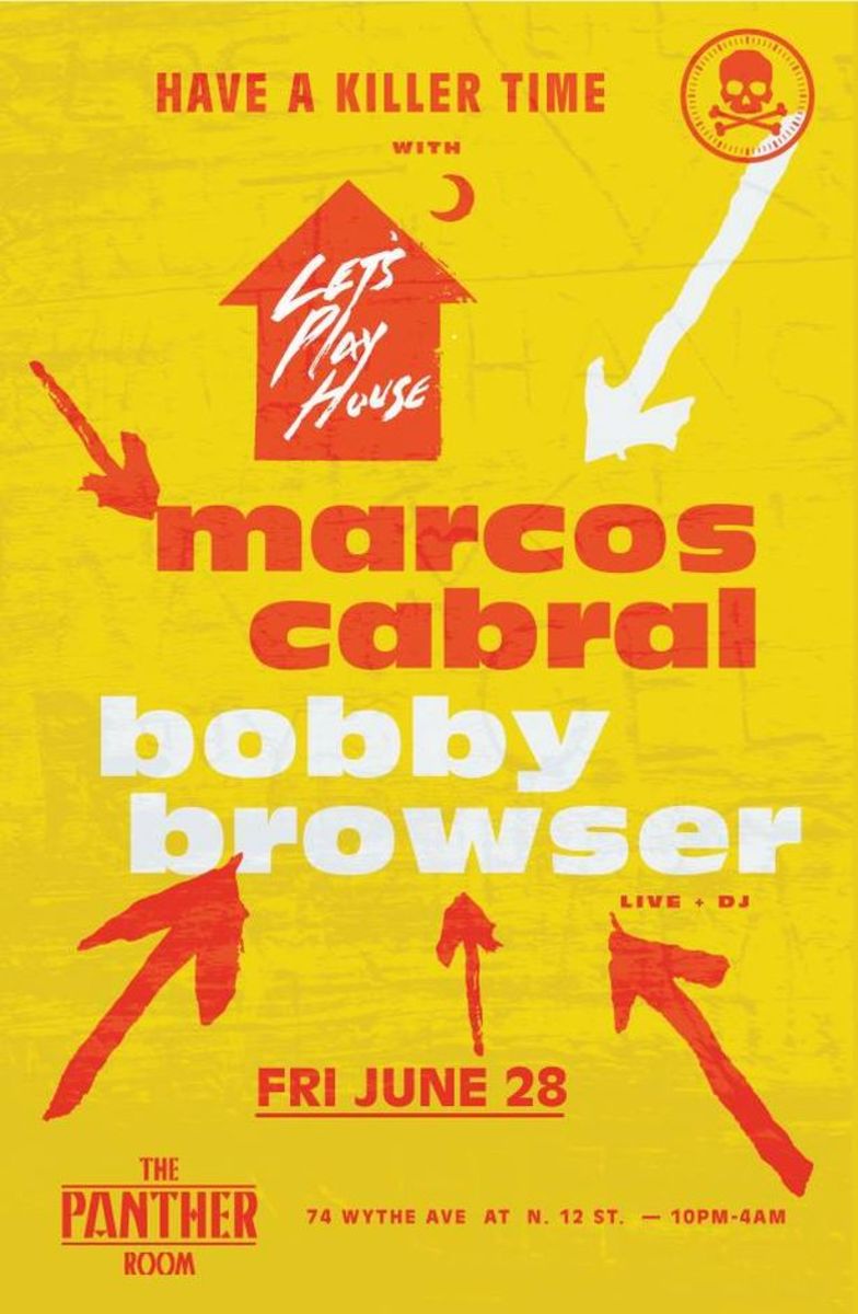 EDM Event: NYC- Marcos Cabral And Bobby Browser At Panther Room 6/28