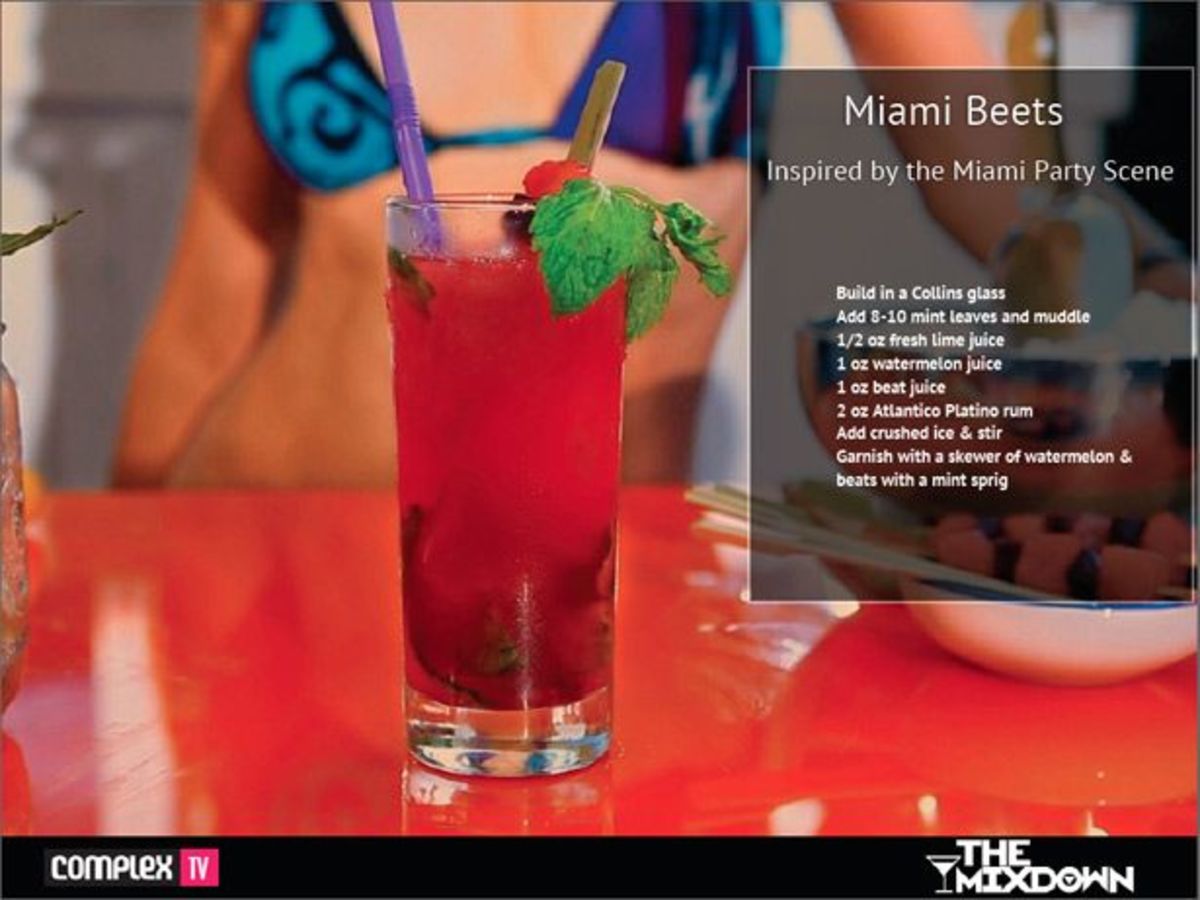 Magnetic and Complex TV Present: The Mix Down: Miami Beets - Mixologist Designed Cocktails With An EDM Twist