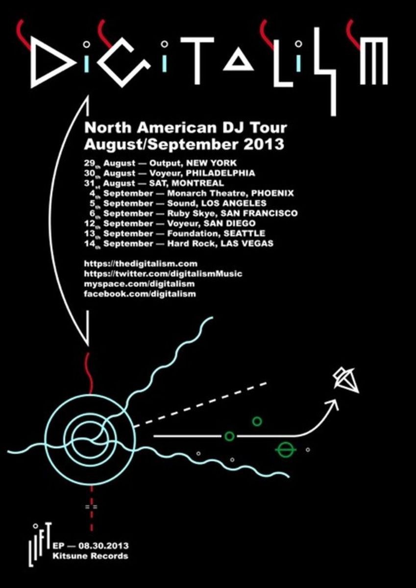 EDM News: New Electronic Music From Digitalism On "Lift" EP, Announce North American Tour
