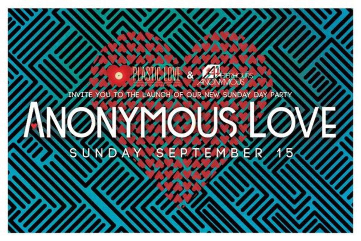 EDM Culture: Anonymous Love Launch Sunday Afternoon House Music Event With MANIK Sept. 15th in Hollywood
