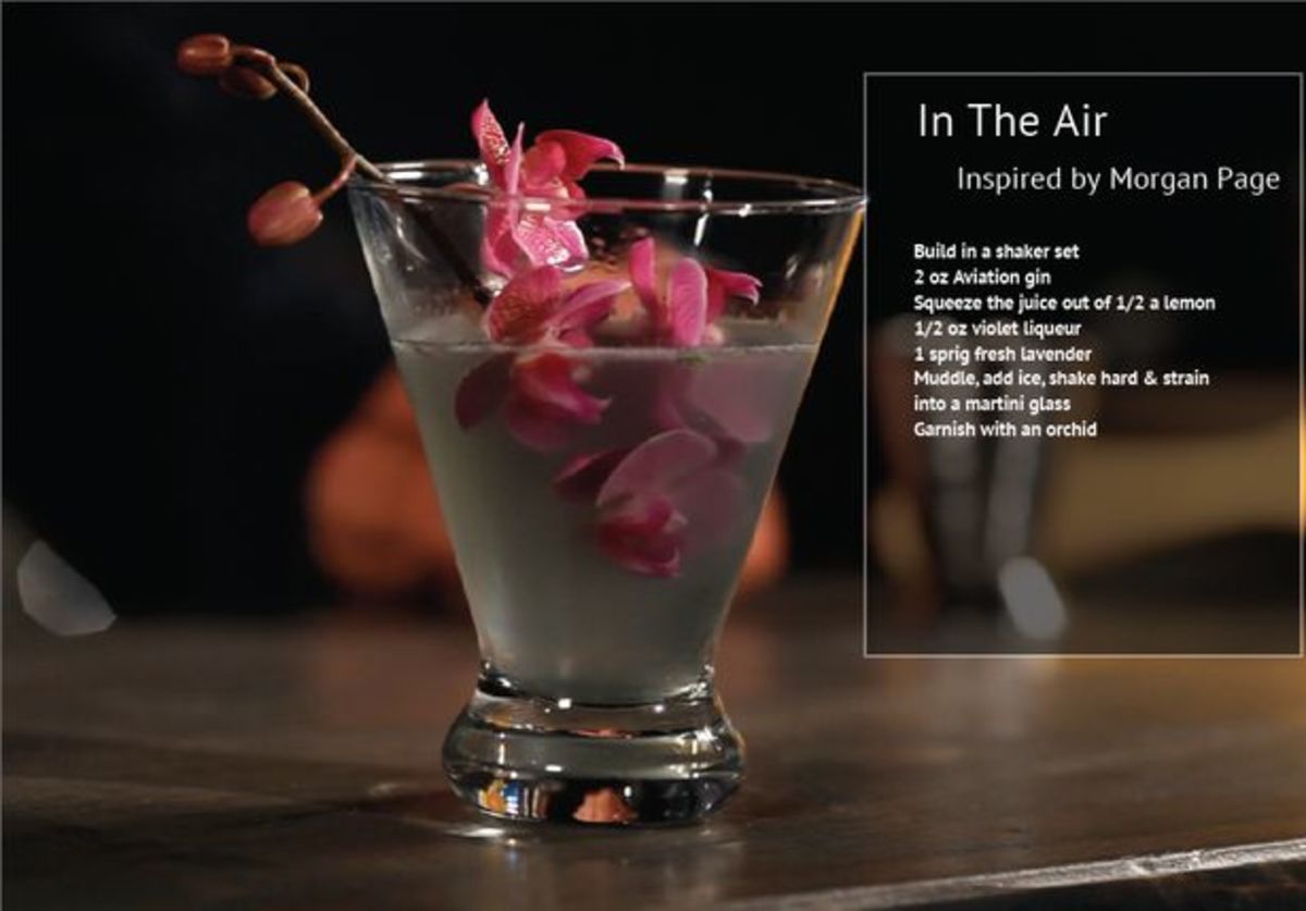 Magnetic and Complex TV Present "The Mixdown: In The Air" – A Mixologist Designed Cocktail Inspired By Morgan Page