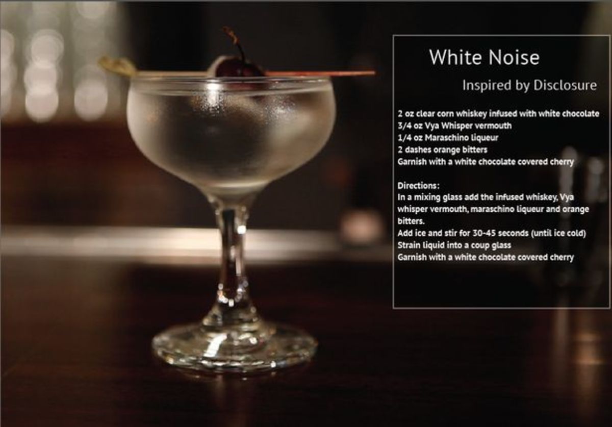 Magnetic Mag And Complex TV Present: “The Mixdown- White Noise”- A Disclosure Inspired, Mixologist Designed Cocktail