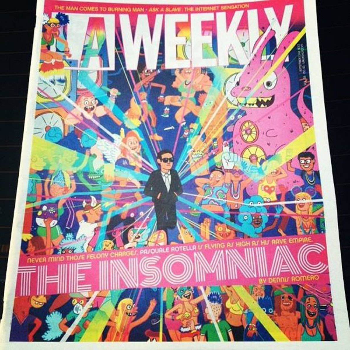 EDM News: Insomniac Events Founder Pasquale Rotella Graces The Cover Of The LA Weekly