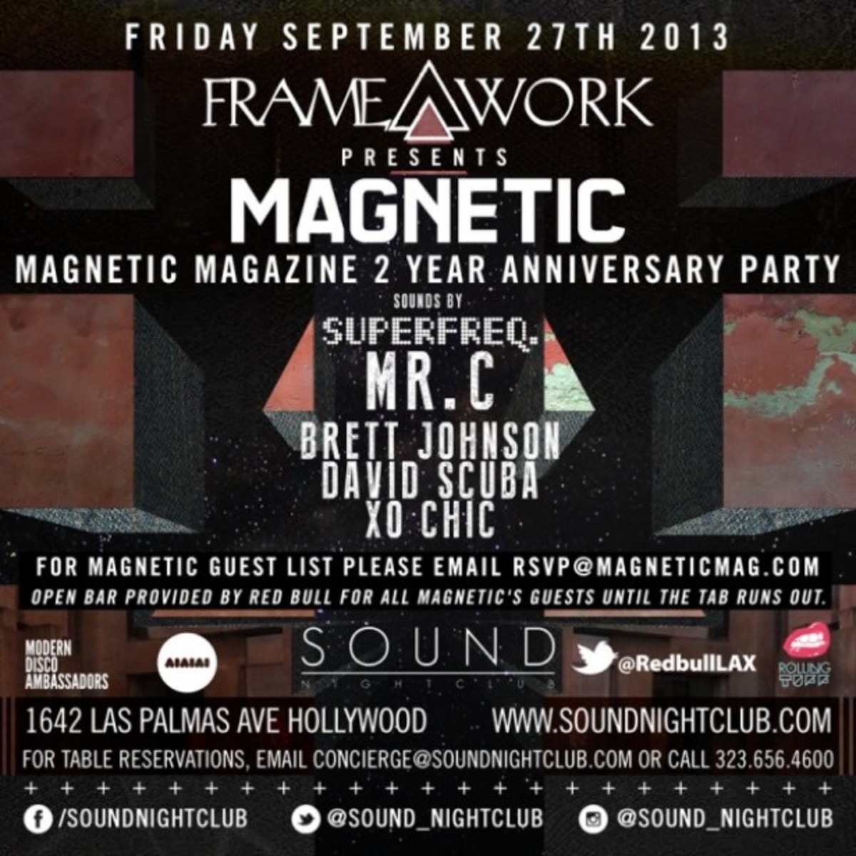 EDM Culture: Los Angeles This Weekend With Magnetic's Two Year Anniversary Party, Mano Le Tough, Cosmic Dan, Waze & Odyssey, Sleazemore, Them Jeans & More