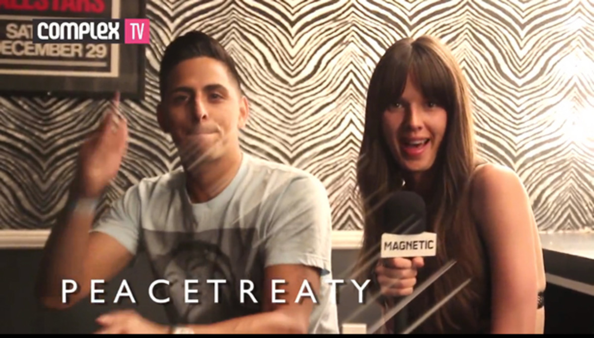 Magnetic Mag And Complex TV Present "The Line Up- Control Fridays" Featuring PeaceTreaty