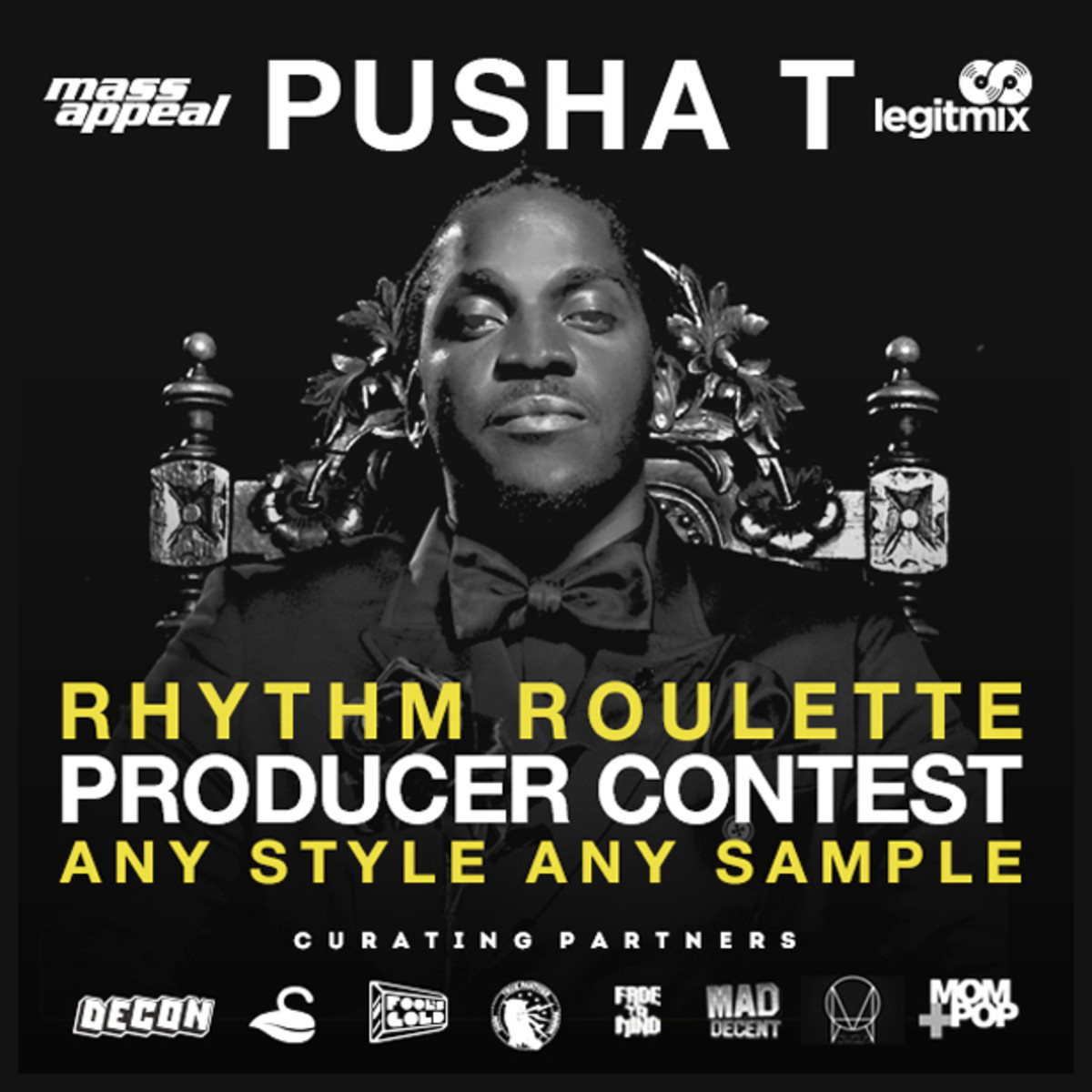 EDM News: Pusha T And Mass Appeal Launch A Remix Contest Powered By Legit Mix