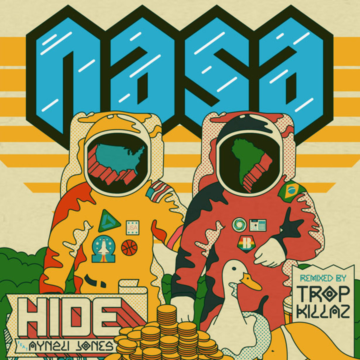 Exclusive Premier: N.A.S.A.'s "Hide" (Tropkillaz Remix) - New Electronic Music - EDM News