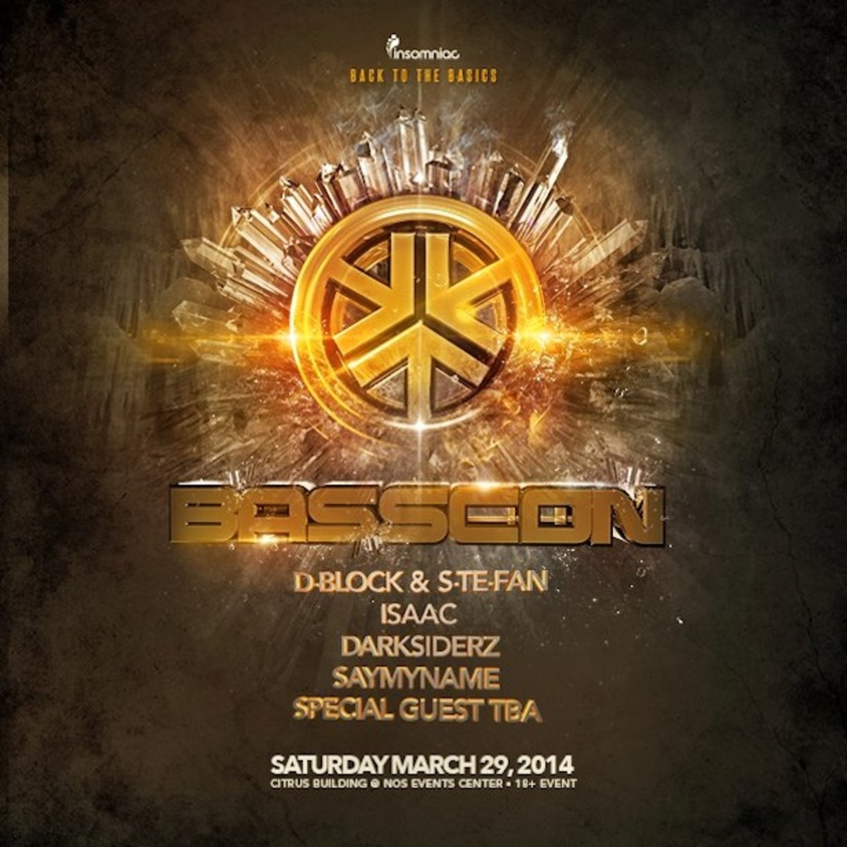Insomniac Releases Basscon Massive Lineup With Isaac, D-Block & S-Te-Fan and More - EDM News
