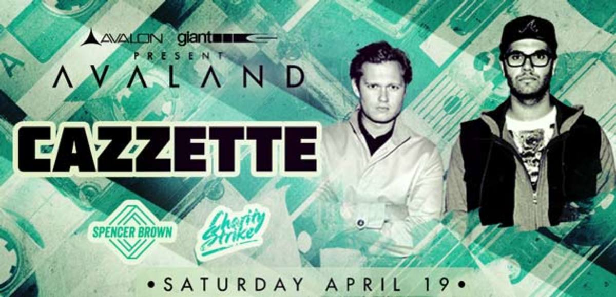 CAZZETTE, Charity Strike & Spencer Brown Tonight At Avalon Hollywood