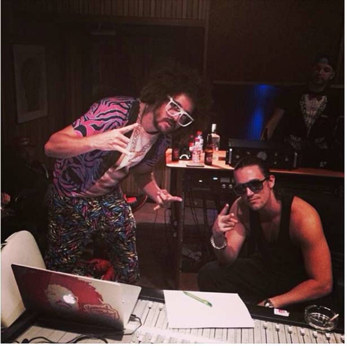 Redfoo Responds To Ghost Producing Accusations By Troll