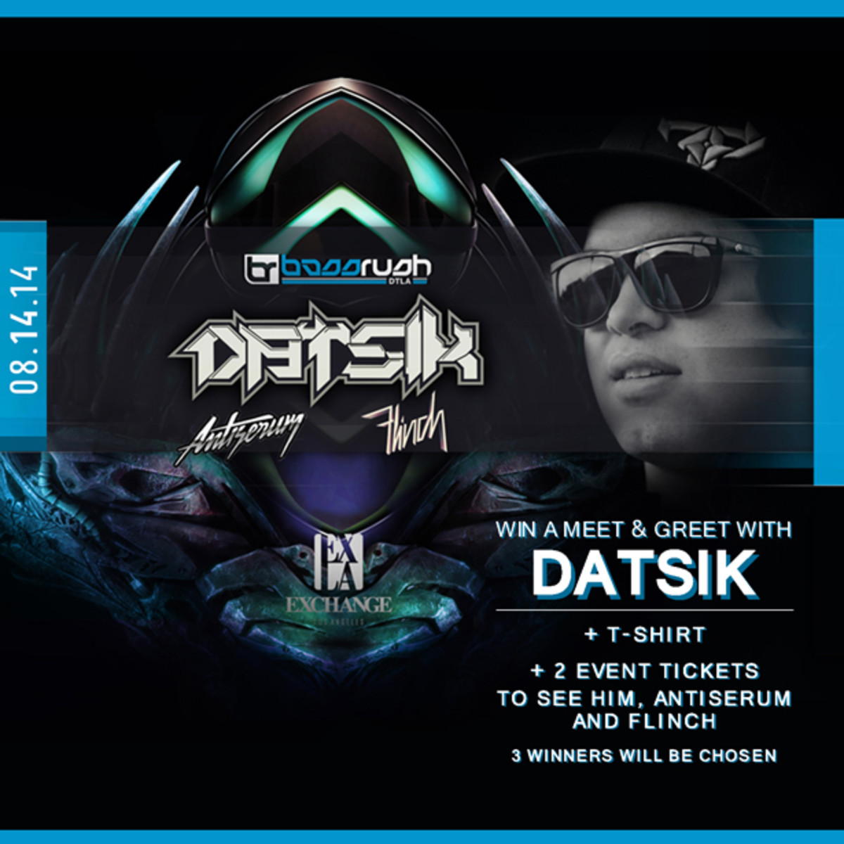 LA- Win A Meet & Great With Datsik @ Exchange Tomorrow!