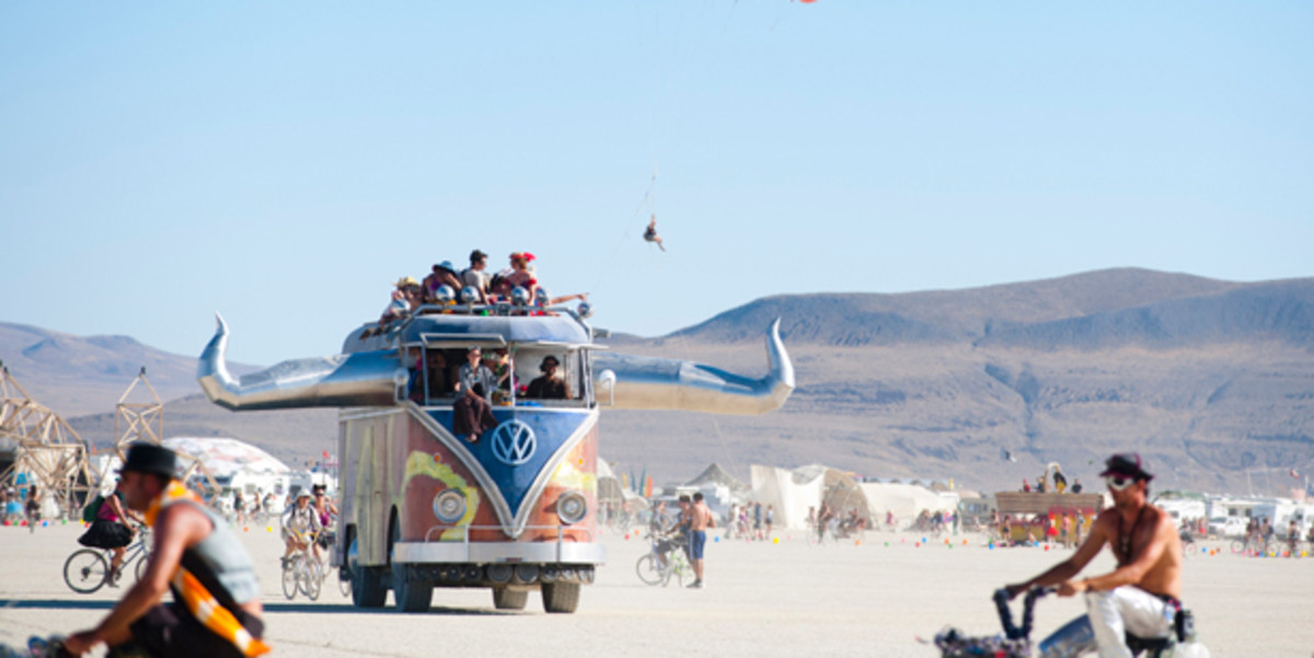 Woman Dies In Bus Accident At Burning Man 2014