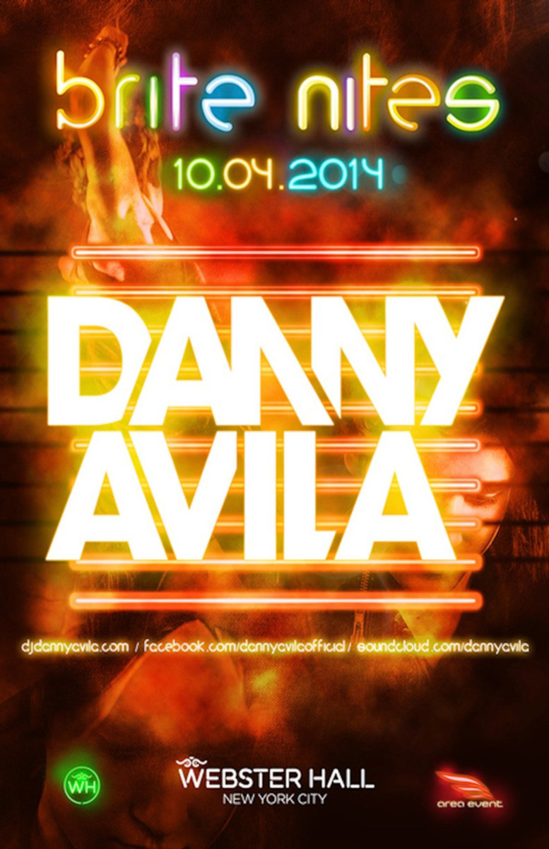 NYC Spotlight: brite nites Presents Danny Avila At Webster Hall 10/4