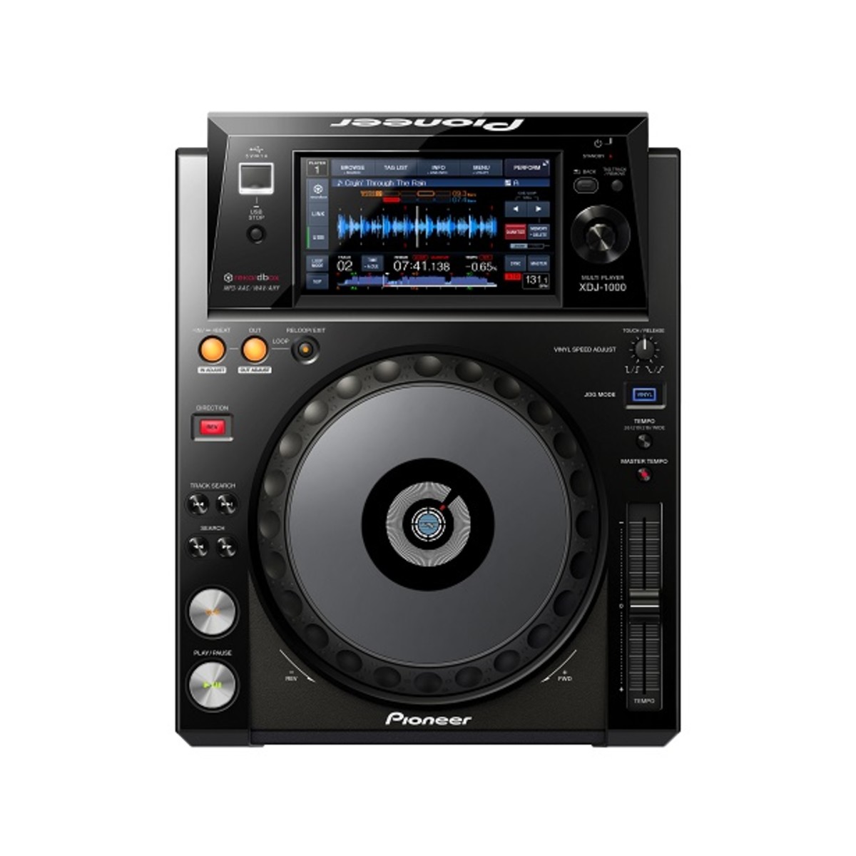 Pioneer just announced their new XDJ-1000 controller, this thing's armed to the teeth!... deets below.