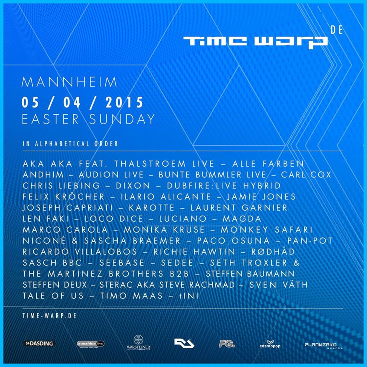 Time Warp Lineup Sets Off Techno Visual Feast