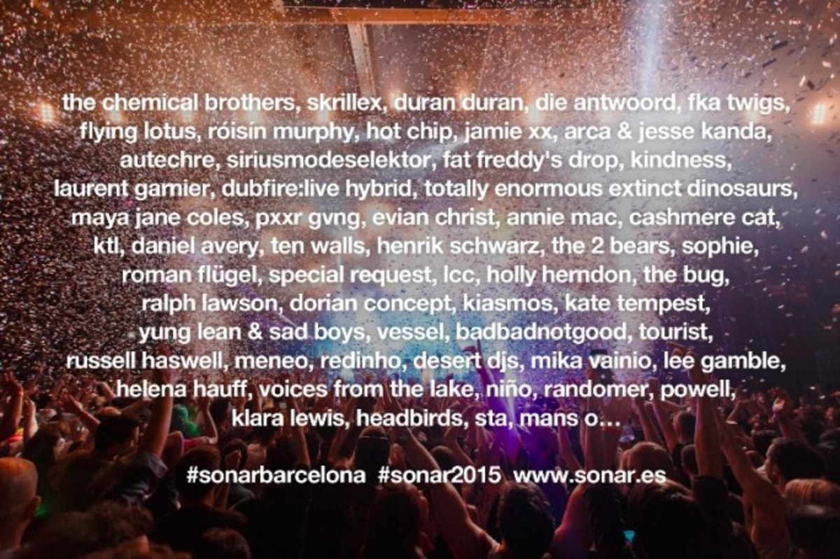 Skrillex Added To Eye-popping Sonar 2015 Festival