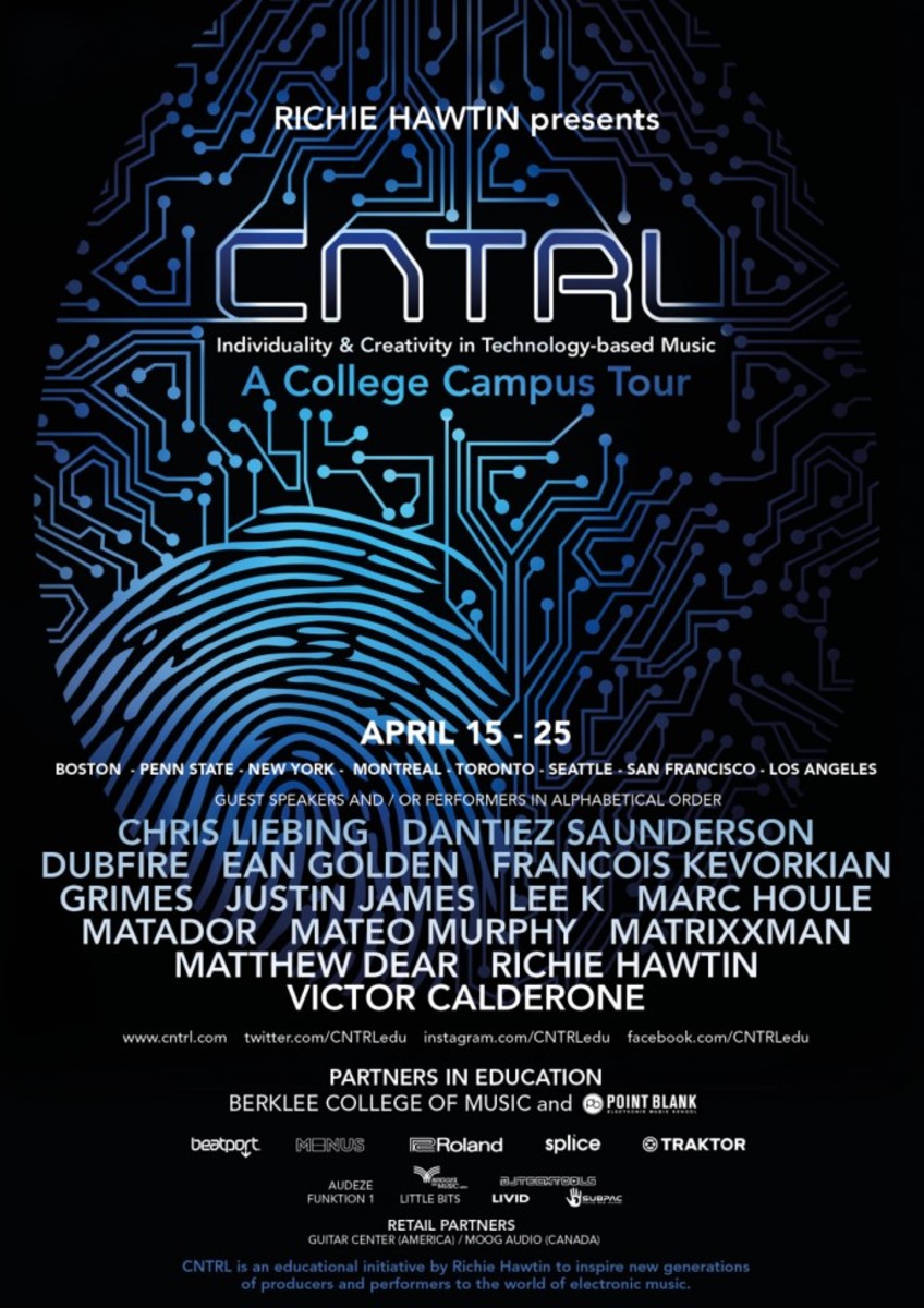 Colleges Getting Schooled By Richie Hawtin Tour
