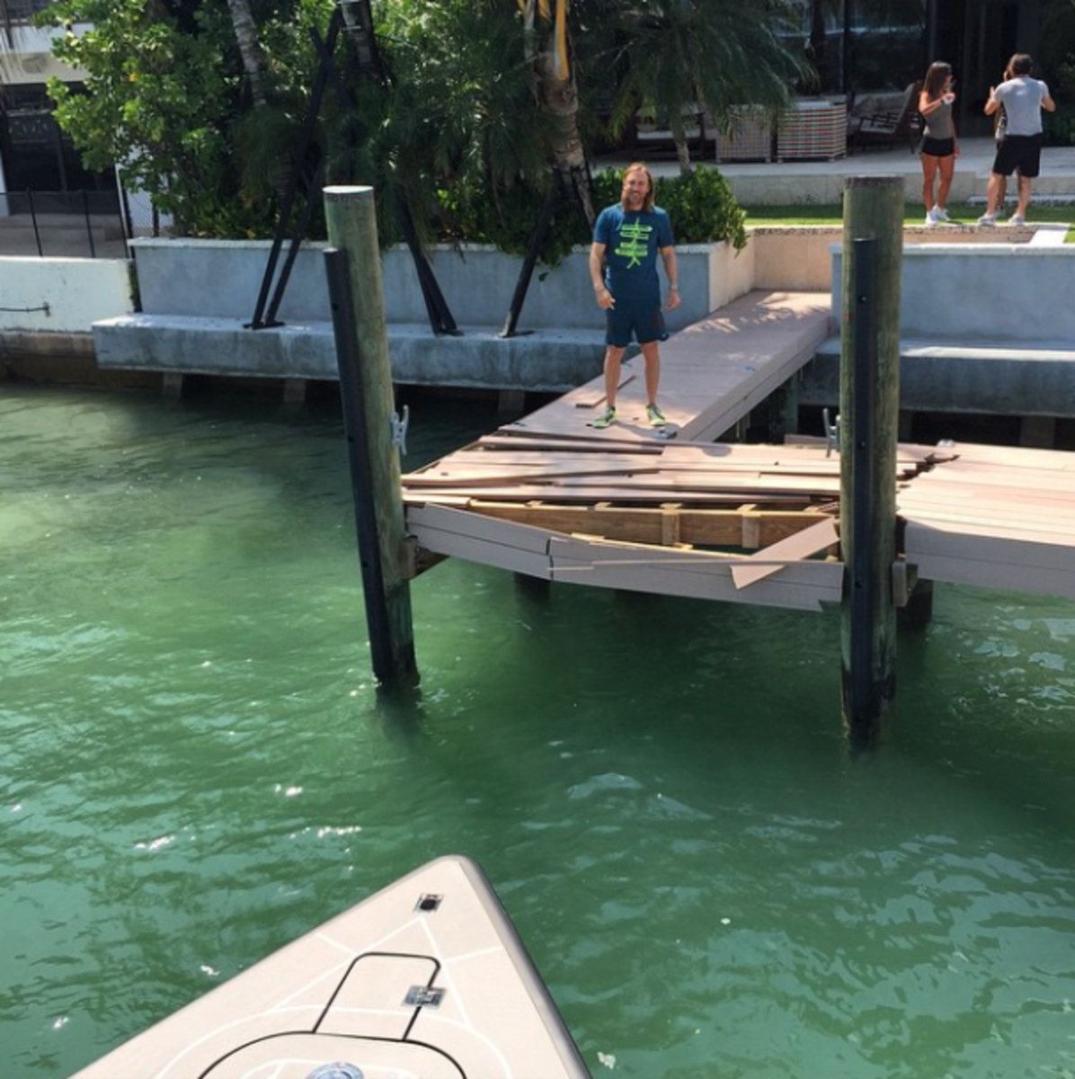 Tiesto Crashes Boat In Miami