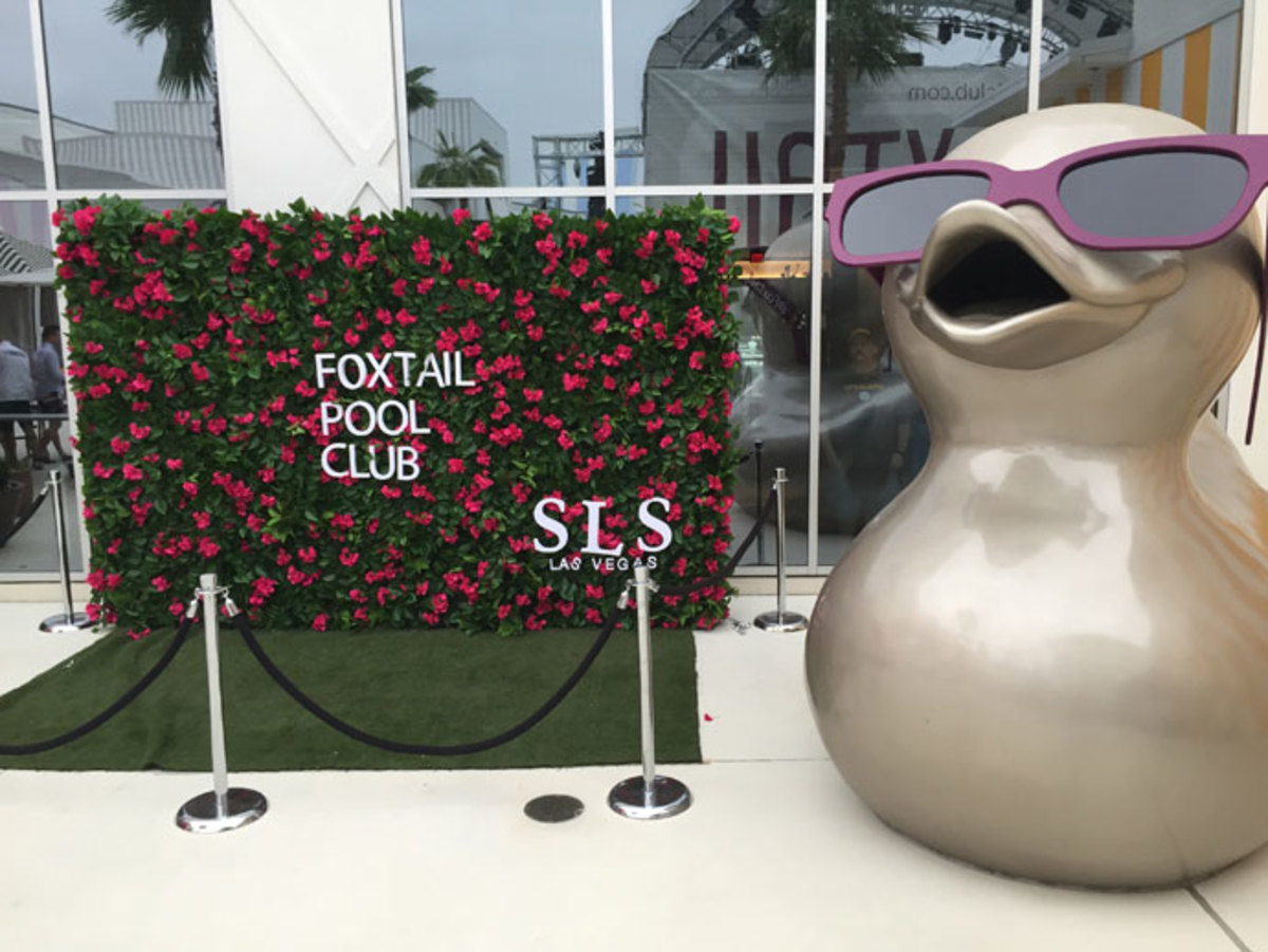 Vegas Starts Early This Season - The Grand Opening Of The Foxtail Pool Club At The SLS Hotel