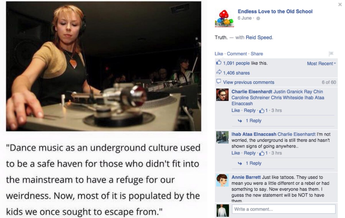 Reid Speed Perfectly Sums Up The EDM vs. Underground Debate With One Image
