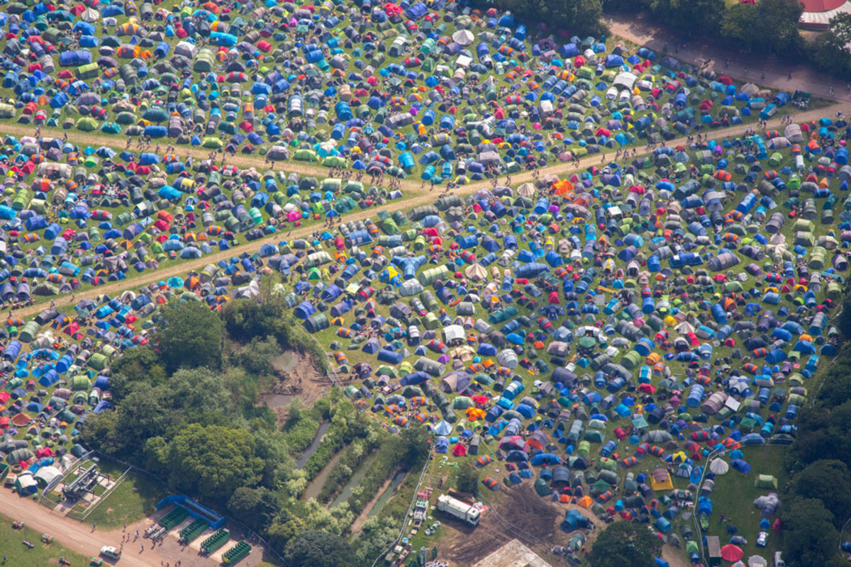 8 Stunning Aerial Photos You Need To See From Glastonbury