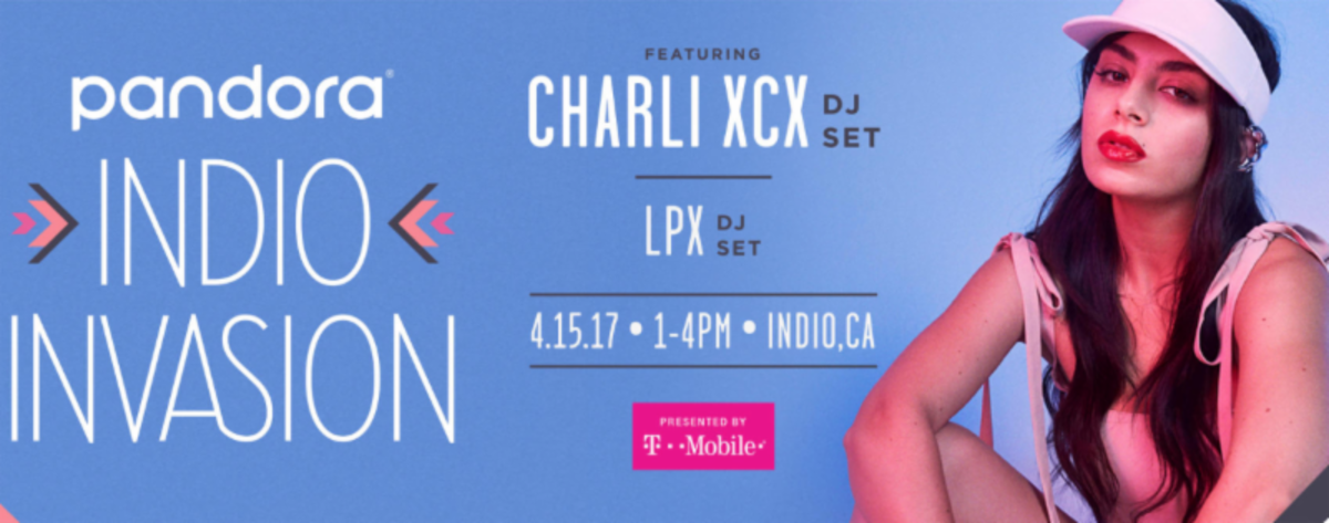 With Charli XCX on the decks "the beat goes on and on and on and on and...Boom! Clap!"