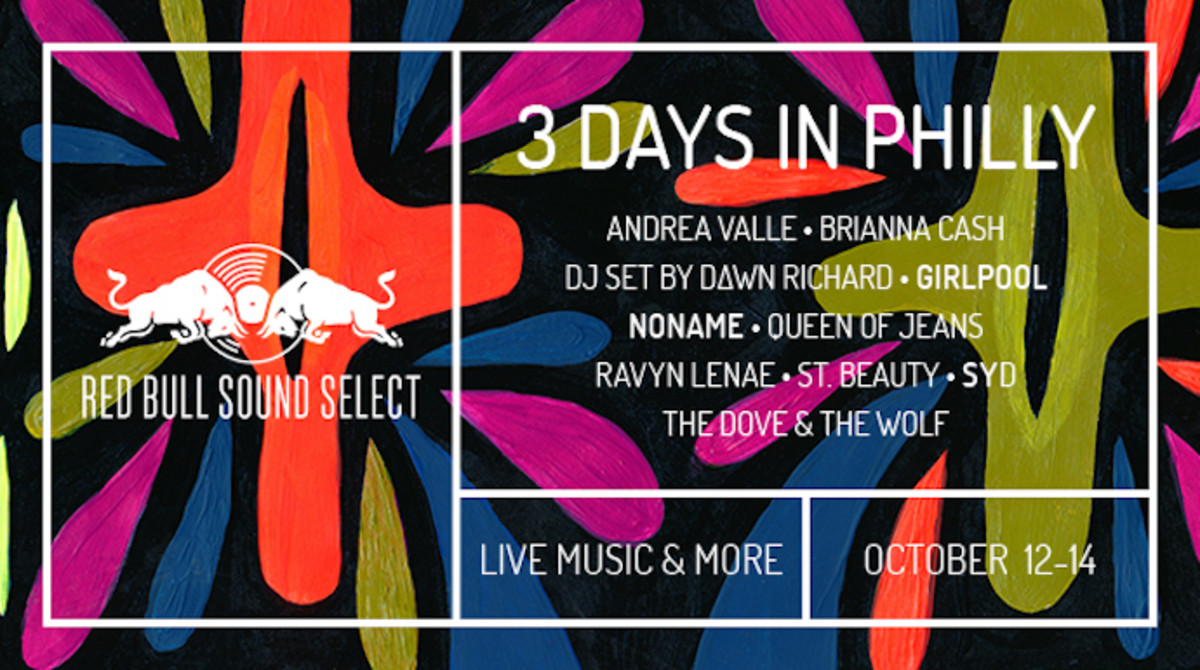 Red Bull Sound Selects slated for inaugural 3 day festival in PhiladelphiaRbss Email Blast Key Art A
