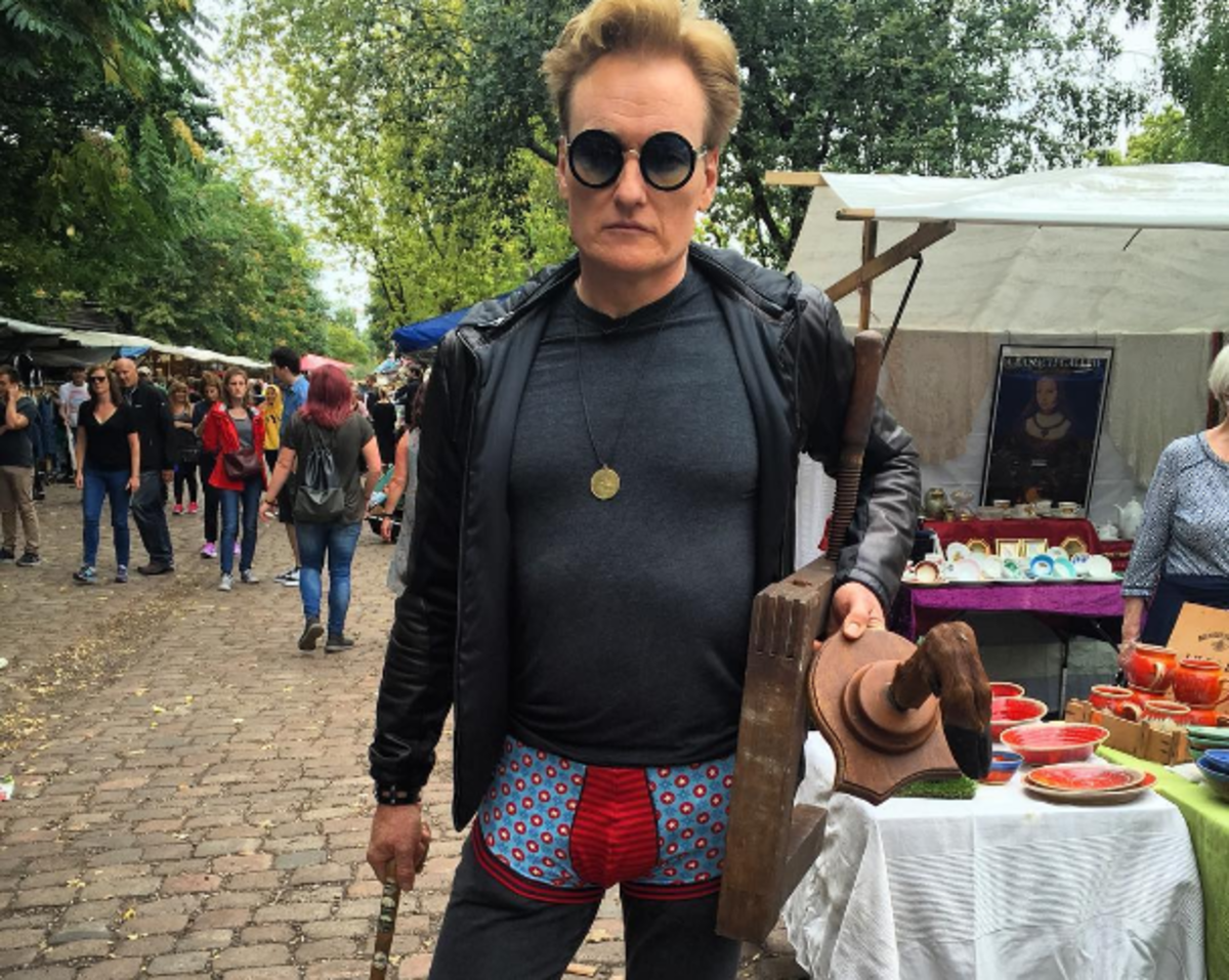 Conan O'Brien visits Berghain in Berlin