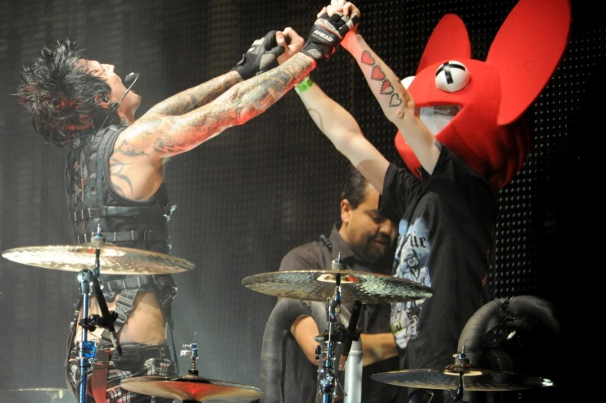 deadmau5, Tommy Lee, DJ Aero and Steve Duda Perform Together At WTF? in