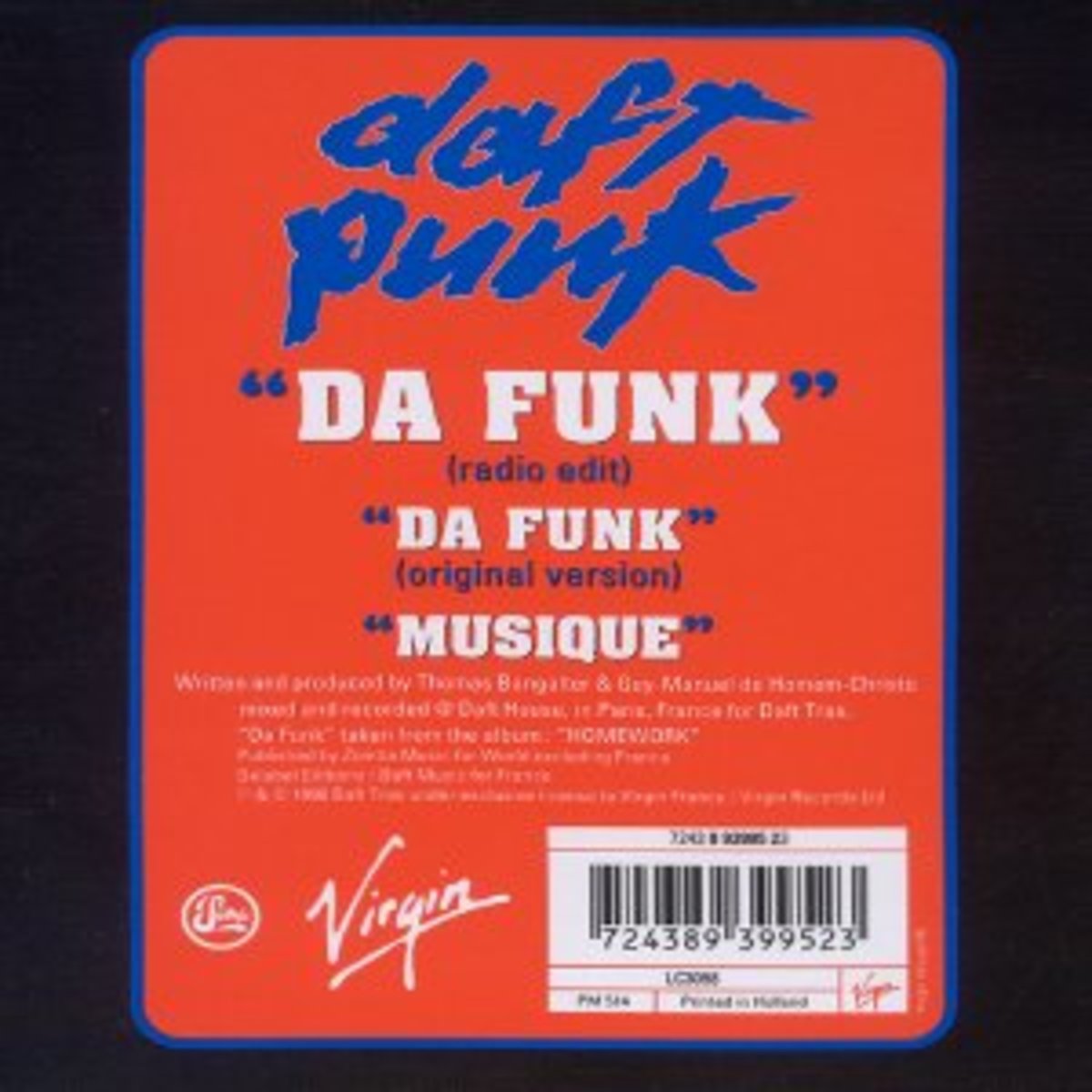 Da Funk original artwork
