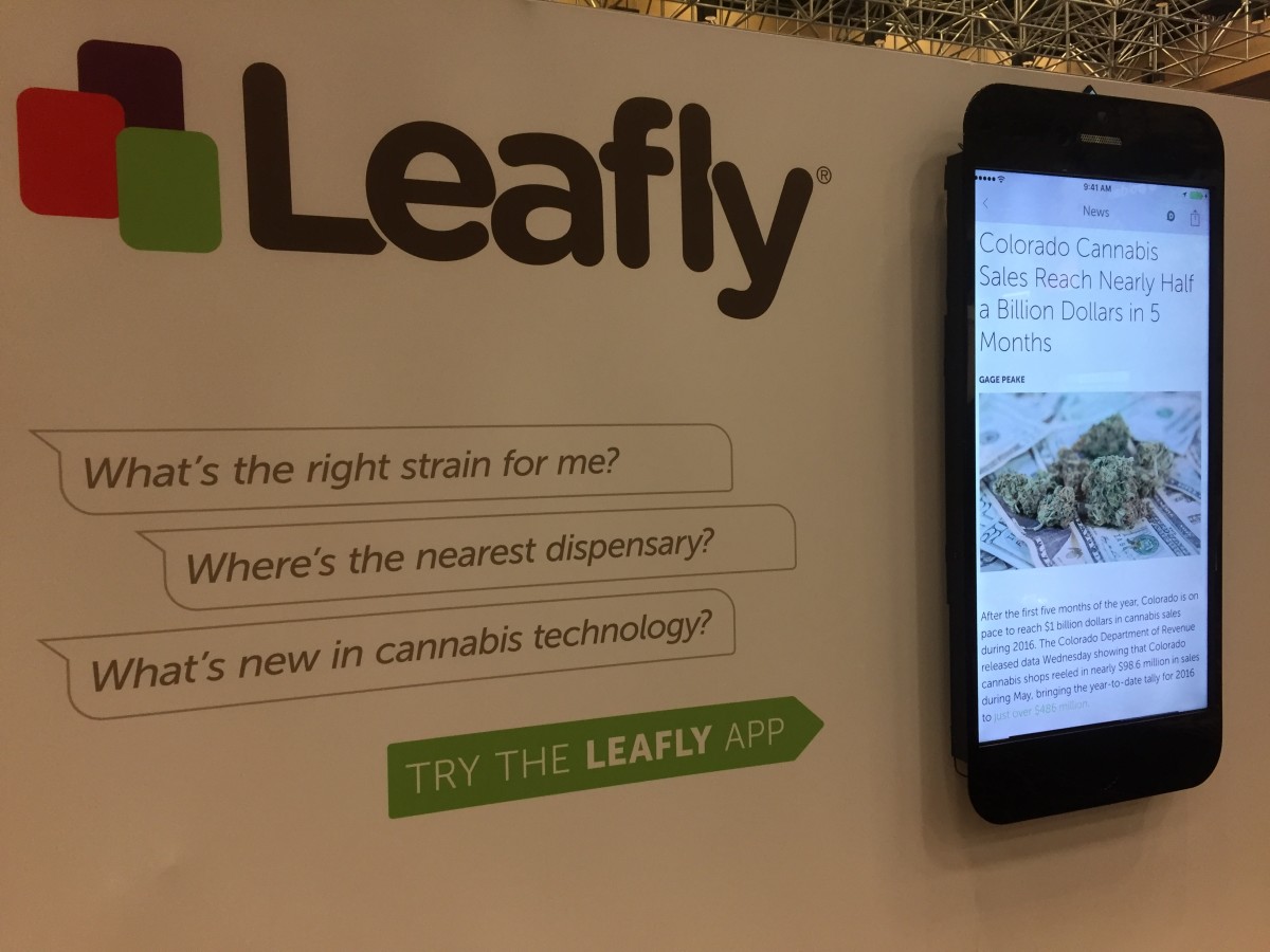 The Leafly Booth 
