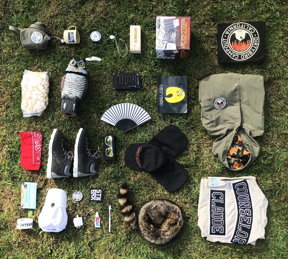 Dirtybird Campout Camping Essentials