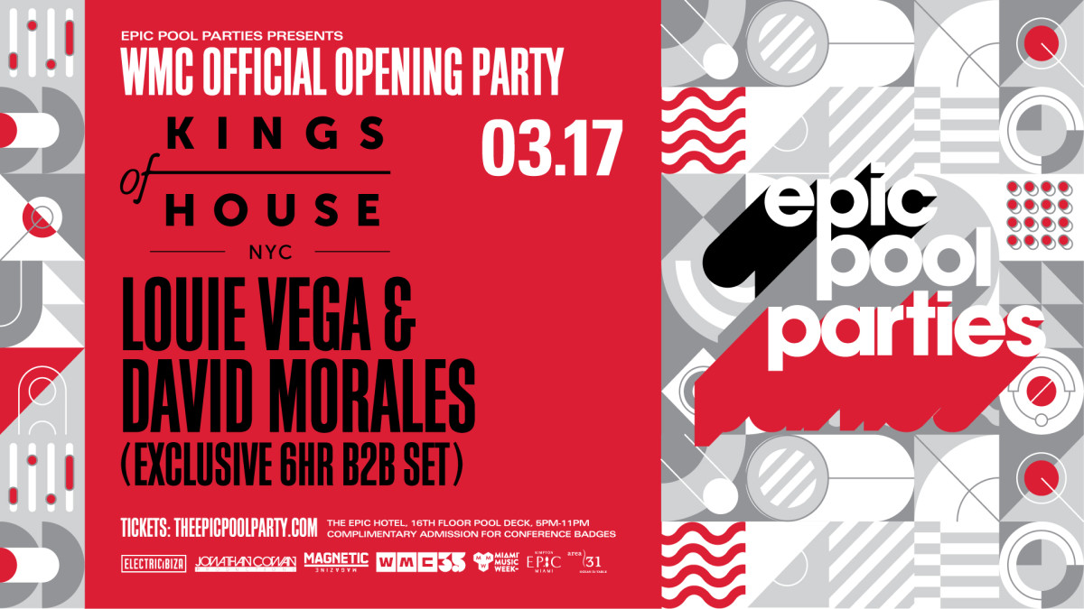 Epic Pool Parties 2020 Louie Vega David Morales Kings Of House