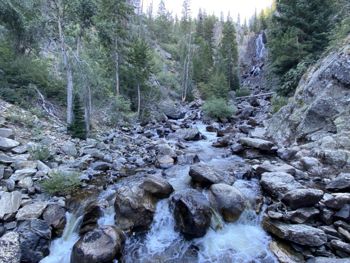 Fish Creek Falls - just a short drive from Downtown Steamboat and insane views