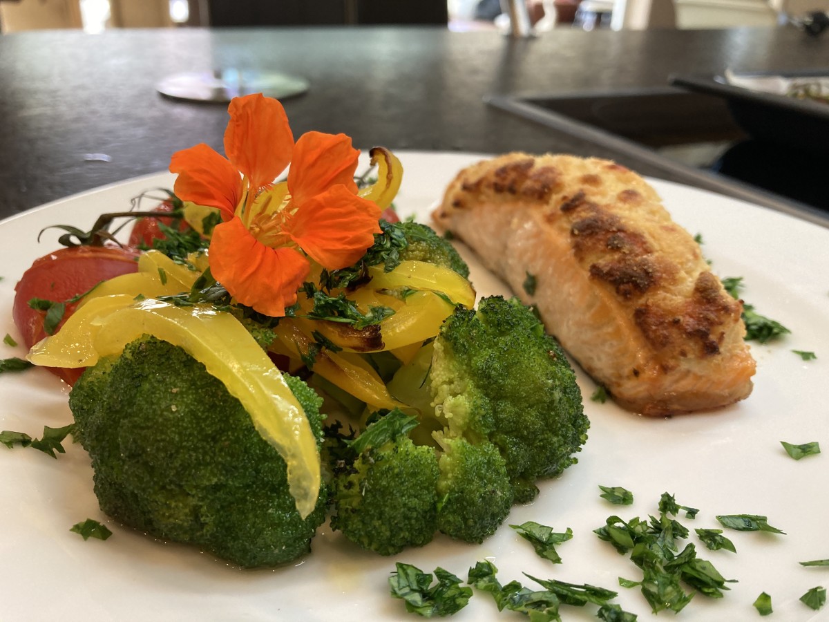 Joyce Muniz Salmon & Veggies Food