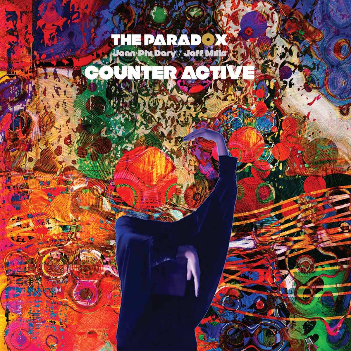 Jeff Mills Jean-Phi Dary The Paradox Counter Active LP Cover Art