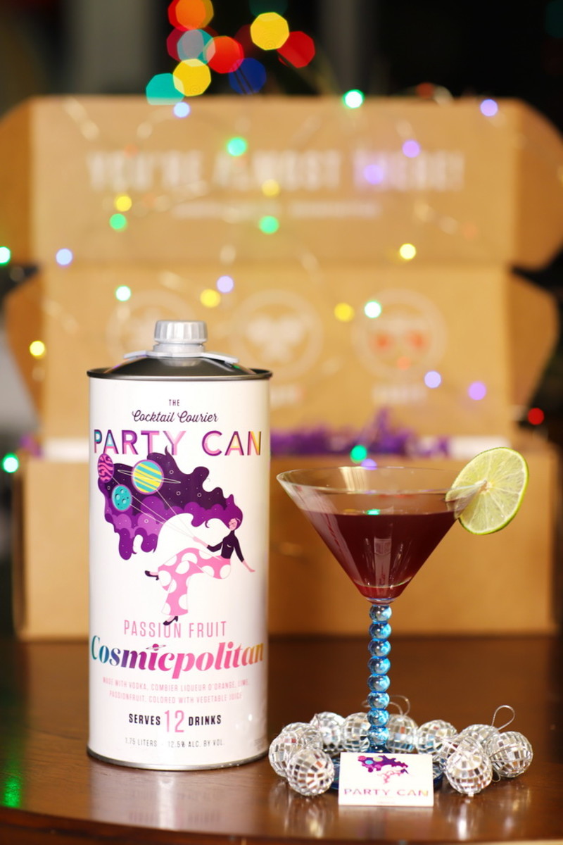 Party Can Passion Fruit Cosmicpolitan