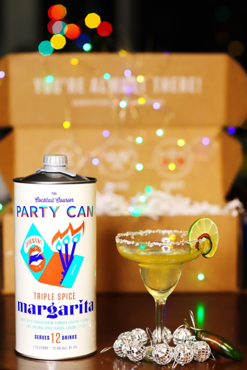 Party Can Triple Spice Margarita