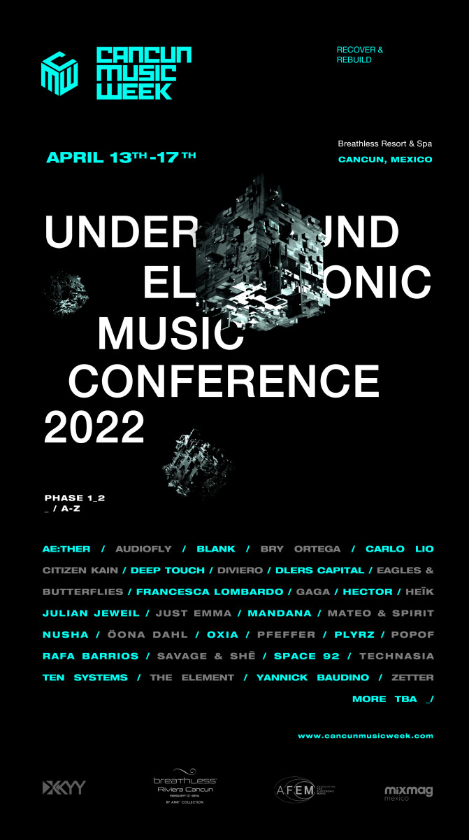 Cancun Music Week 2022 Lineup