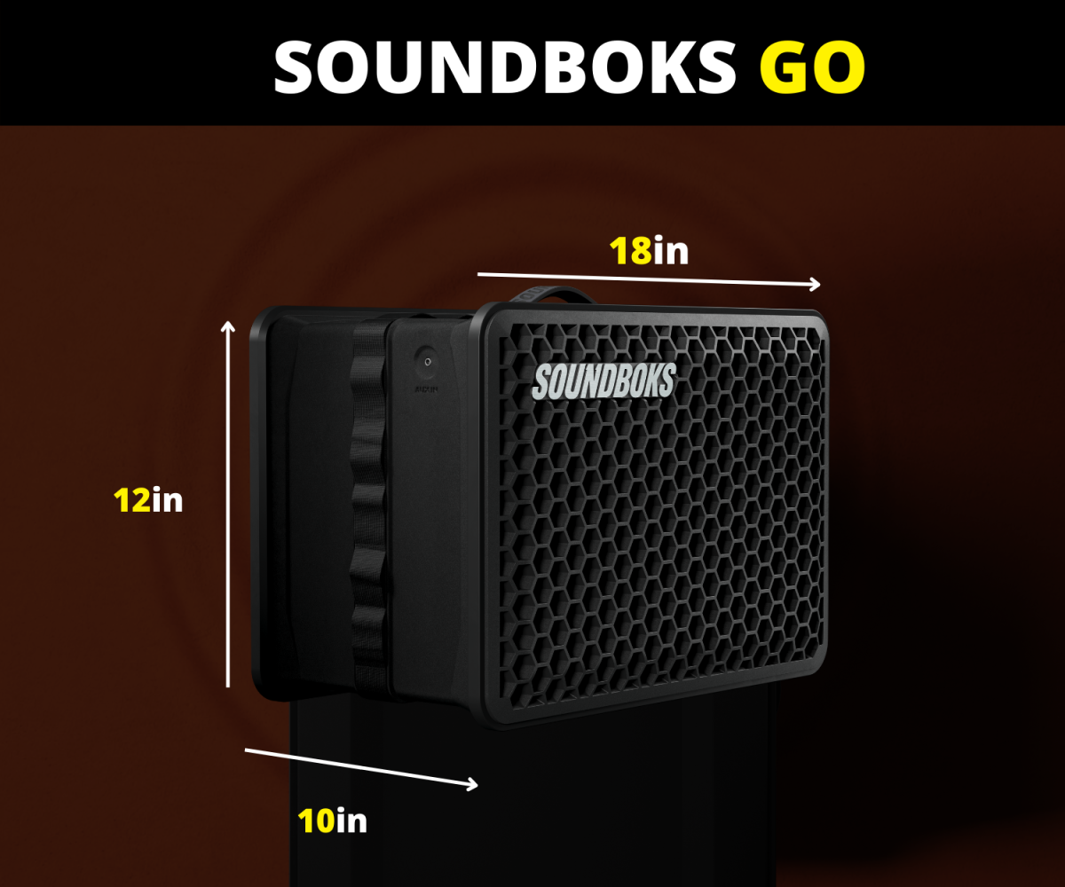 SOUNDBOKS Go [2022] - Portable Bluetooth System Amazing - Magazine