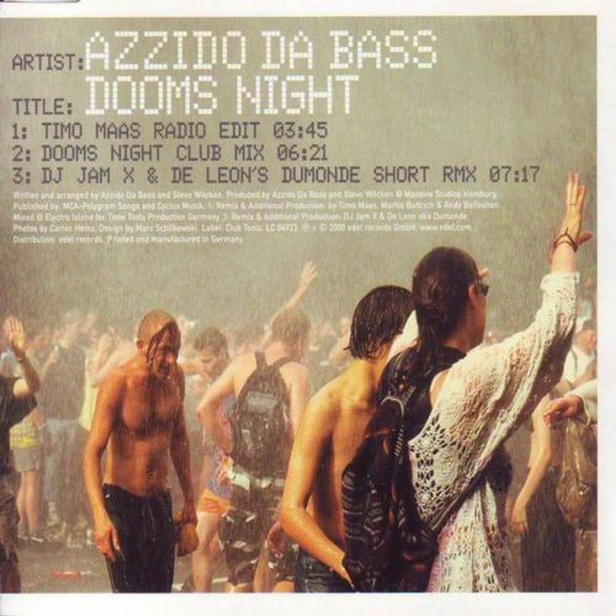 Azzido Da Bass - “Dooms Night” (Timo Maas Remix) | 1999