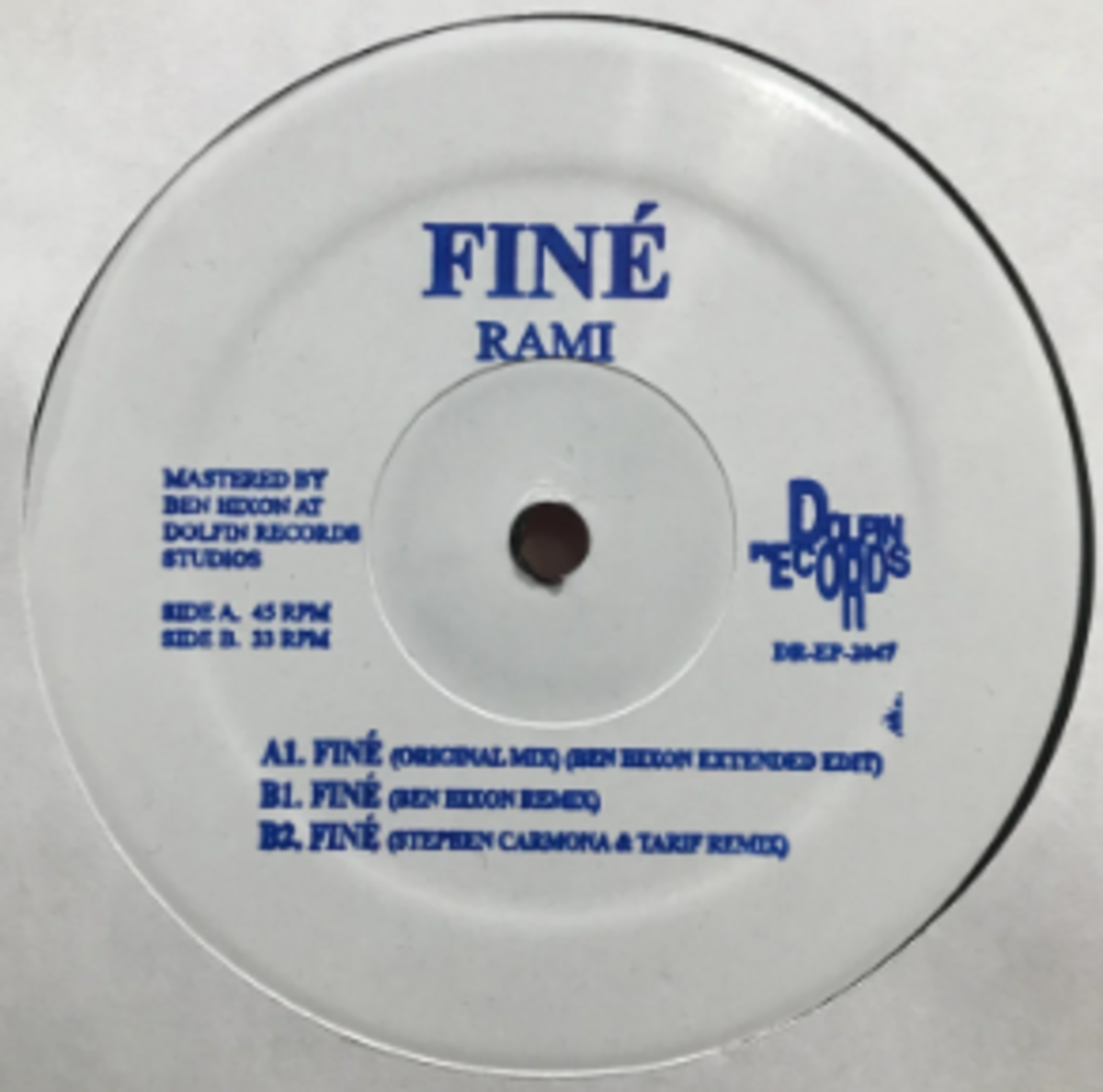 8. "Fine (Ben Hixon Extended Edit)" - Rami [Dolfin Records]