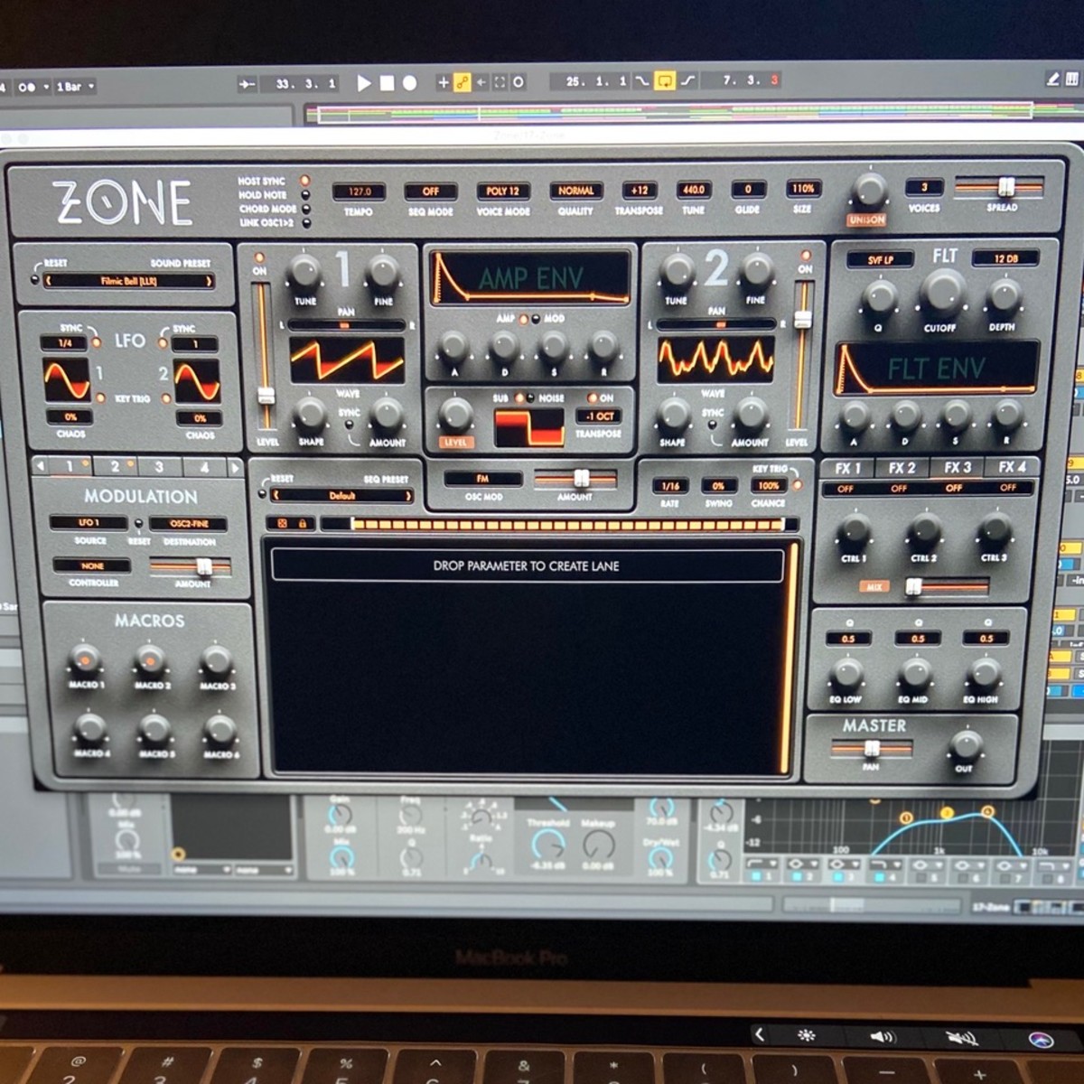 Zone Synthesizer plug-in by Audiaire