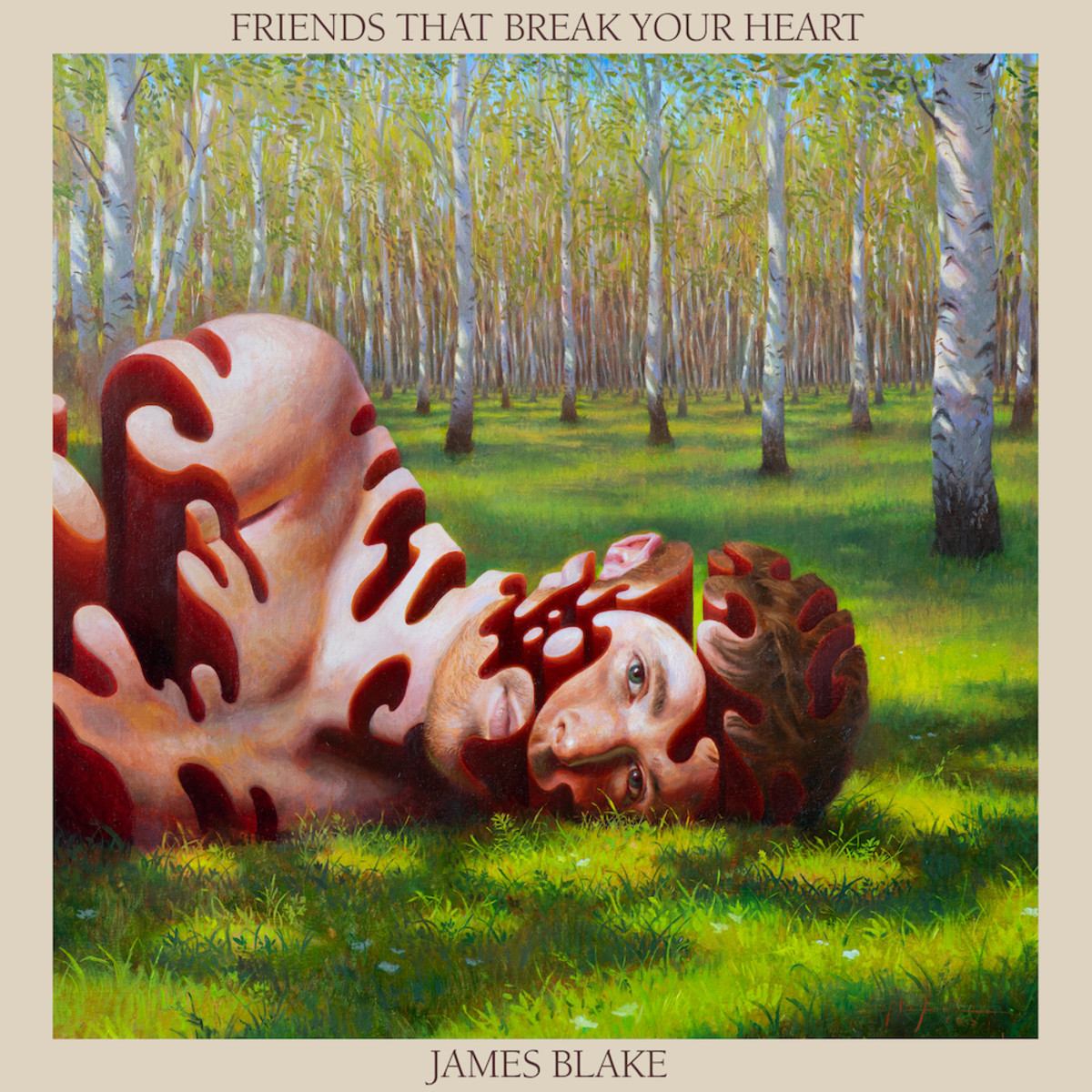 James Blake Friends That Break Your Heart Cover Art